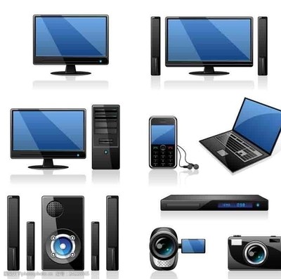 影音多媒體與計算機數碼產品 矢量素材的設計與應用